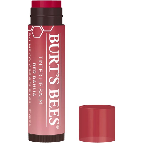 Burts Bees Tinted Lip Balm Red Dahlia