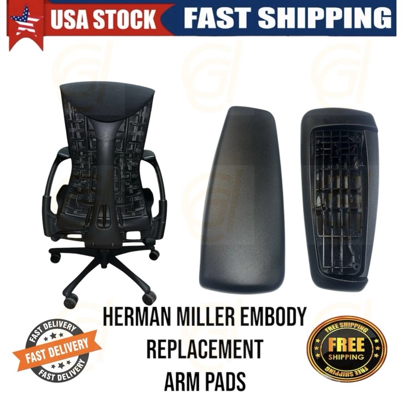 Herman Miller 🔥🔥Herman Miller Embody💥Replacement Arm Pads 💥Please READ Description