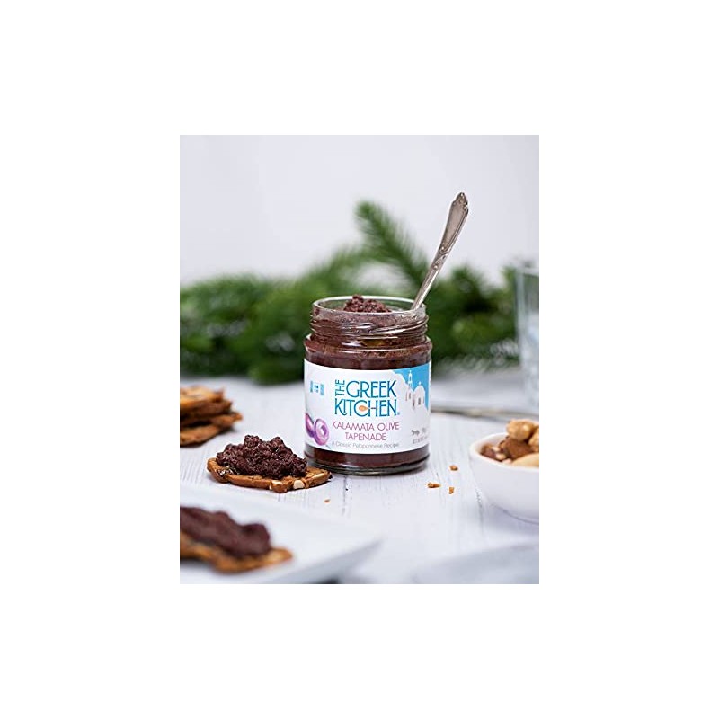The Greek Kitchen Kalamata Olive Tapenade, 180 g, Purple