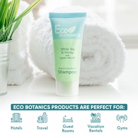 Eco Botanics Travel-Size Hotel Shampoo .85 oz (Case of 20)