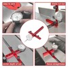 Table Saw Dial Indicator Aligning Calibrating Machinery Gauge Work Shop