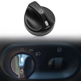 Head Light Head Lamp Switch Knob Compatible with Lincoln Ford F-150 F-250 F-350 F-450, 3L3Z-11661-AA 3L3Z11661AA