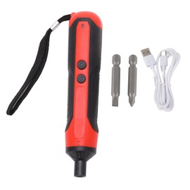 Electric Screwdriver Cordless CW CCW Rotation 150RPM Magnetic Head LED Light for Work