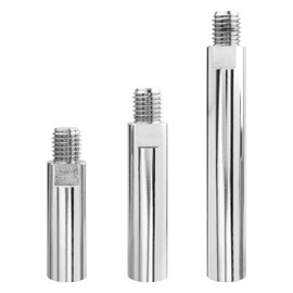 Gasea 3 Packs M5/8-11 Thread Angle Grinder Extension Connecting Rod Rotary Extension Shaft Set 80mm 100mm 140mm