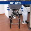WORKPRO Heavy Duty Adjustable Hydraulic Shop Stool Garage Bar Stool