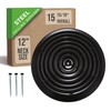 Fits 12 Inch Neck Air Duct | Steel Round Air