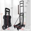 Portable Folding Luggage Cart for Travel and Office Use -