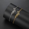 TEAMER Dopamine and Serotonin Molecule Bracelet Luck and Love Jewellery