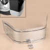Unbranded Chrome Front Fender Trim Skirt Flame for Harley Road