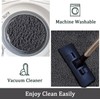 RTBQJ-AT Bath Mat Non-Slip Absorbent Bathroom Rug Microfibre Soft Bath