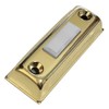 WESUA Metal Doorbell Button With LED lighted Push Switch (black)