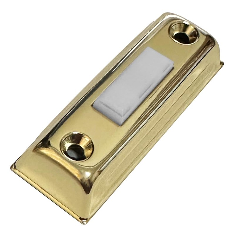 WESUA Metal Doorbell Button With LED lighted Push Switch (black)