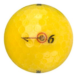 Bridgestone 48 e6 Yellow - Near Mint (AAAA) Grade - Recycled (Used) Golf Balls