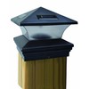 Moonrays 91268 Solar-Powered Post Cap LED Light for 6 by