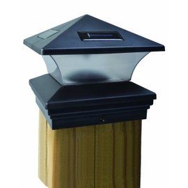 Moonrays 91268 Solar-Powered Post Cap LED Light for 6 by 6 Posts