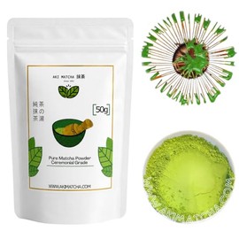 AKI MATCHA Matcha orgánico japonés en polvo  Matcha de grado ceremonial  Origen único Shizuoka JP  Cultivar Saemidori  Primera cosecha Matcha...      