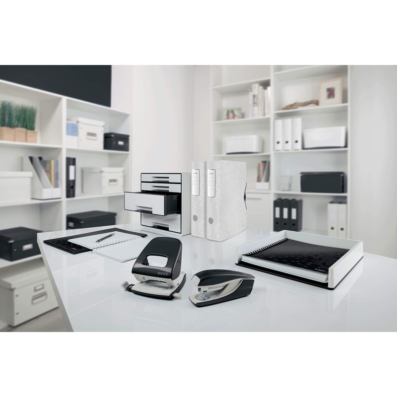 Leitz Wow Sound Pen Holder with Sound Amplification Function, Black