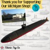 Sands Original Products SSN-698 USS Bremerton Submarine Model – Replica