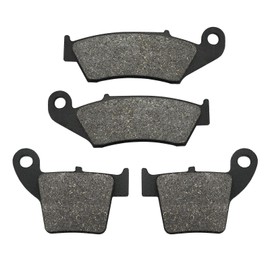 MooLang Pastillas de freno delanteras y traseras para Honda CR250 CR250R CR125R CRF250 CRF250R CRF250X CRF250RX CRF450 CRF450R CRF450X CRF450RX