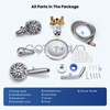 gotonovo Dual 2 in 1 Shower Head Kit High Pressure