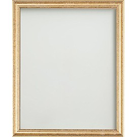 Frame Company Beatrice Range Gold 8x6 inch Wooden Picture Photo Frame *Choice of Size and Colour* Fitted with Real Glass