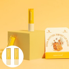 Derma Share [1+1]Derma Share Shea Butter Moisturizing Moisturizing Nutrition Hypoallergenic Lip Care Honey Lip Balm 3.8g 2pcs / [1+1]더마쉐어 시어버터 모이스춰라이징 보습 영양 저자극 립케어 허니립밤 3.8g 2개