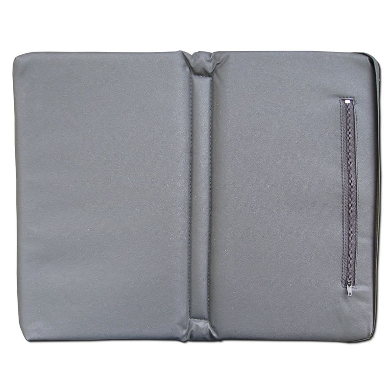 Stadium Seat Cushion Sheepskin foldable Bavaria rhomb blue-white