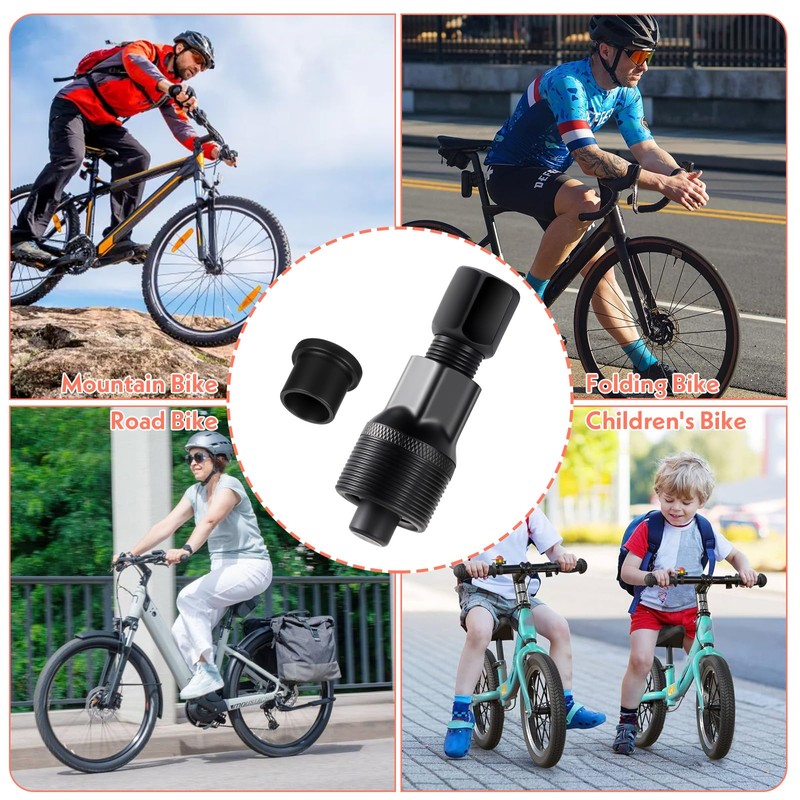 HJZHII Crank Remover, Bicycle Crank Puller, Crank Remover, Bicycle Crank