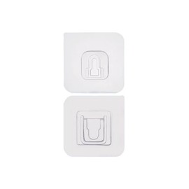 Strong Sticky Invisible Traceless Buckle Hooks, 10 Pairs (10 Male & 10 Female Hooks)