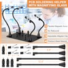 Drdefi Magnetic Helping Hands Soldering Third Hand, Soldering Station with