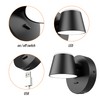 URSOLA Wall Light LED Wall Sconce with On/Off Switch USB