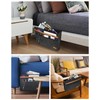 ERKOON Bedside Storage Pocket, Felt Bedside Caddy Thicker Bed Sofa