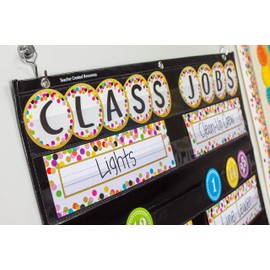 Teacher Created Resources 5886 Confetti Name Plates