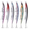 6 pcs 13.5cm/13.5g Freshwater Saltwater Fishing Lures Plastic Hard Baits