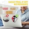 Vinyl Stickers (Set of 2) 7.5cm - Red Brake Caliper