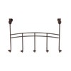 Spectrum Diversified Duchess Over the Door 5-Hook Rack, Bronze