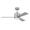 Craftmade McCoy 3-Blade 42" Brushed Polished Nickel Finish Ceiling Fan