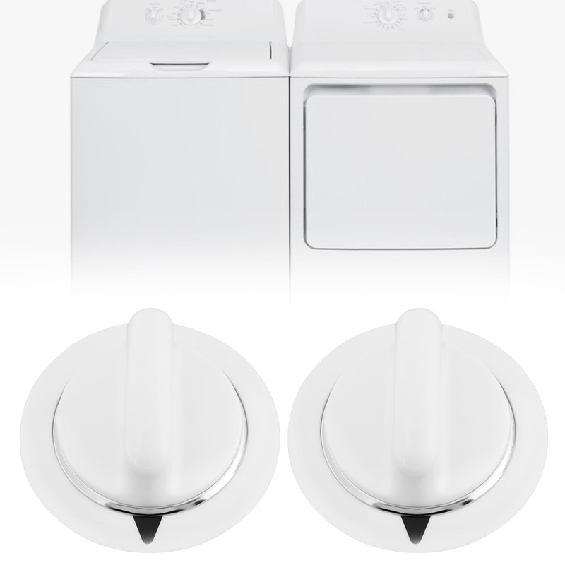 Briny River 2pcs Dryer Timer Control Knob WE1M654 Compatible with