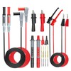 Cleqee 18pcs Multimeter Test Lead Kit with Alligator Clip, Banana