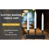 FESTIA Elegant Battery Operated Window Candelabra with Timer - 3