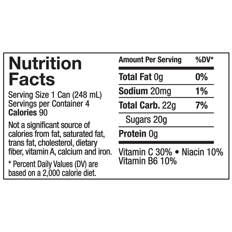 IZZE Sparkling Juice, Blackberry, 8.4 oz Cans, 4 Count