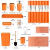 Bathroom Set- Bathroom Accessories Set with Sequin Shower Curtain Set
