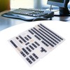 Mechanical Keyboard Keycap 128 Key PBT Keycap Set Contrasting Colors