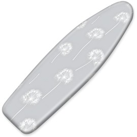 Ironing Board Cover for Crafting, Flat Decoration with Elastic Edge Standard Size, Perfect for Home Laundry Room, Ideal Gift for Craft Enthusiasts (Dandelion, 54" L x 15" W)