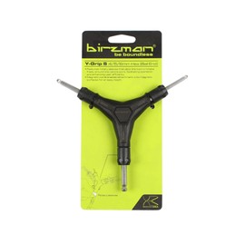 Birzman Y-Grip S 4/5/6mm Ball End Hex Key Set – 3-Piece Set for Precise Bike Maintenance, Durable Alloy Steel with Ball End Design for Easy Access