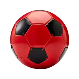 Pride Home & Garden Mini Soccer Ball for Kids & Adults – Soft, Durable Football for Practice, Training & Play – Ideal for Indoor and Outdoor Fun – Compact Size, Multi-Colour Design 15cm (Red)