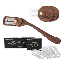 ROCKSHEAT Bread Lame Set with Blade Cover, Two Scoring Knifes with 5 Feather Blades, Dough Scoring Tool for Bread Baking, Sourdough Scoring Tool Dexterous-Cut Series Lame Bread Tool