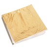 COLLBATH Foil Paper 100pcs Imitation Leaf Sheets Decorative Foil for