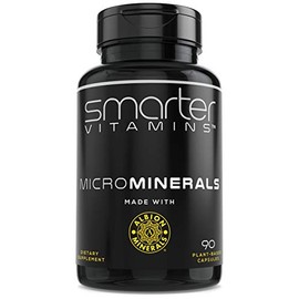 15 mg de glicinato de zinc de Albion® aumentado con 5 minerales extra esenciales para apoyar el metabolismo, el ADN y el suplemento mejorado 90 cápsulas veganas a base de plantas
