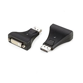 Equip DisplayPort to DVI-I-Dual-Link Adapter - Equip DisplayPort to DVI-I-Dual-Link Adapter, DisplayPort, DVI, 0.2 m, Black